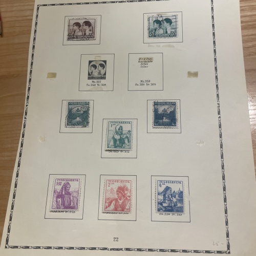 Jugoslawische Briefmarken