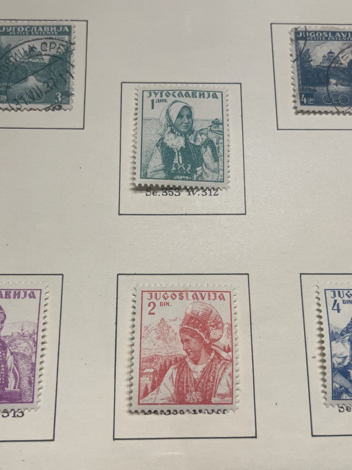 Jugoslawische Briefmarken