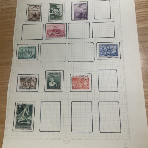 Jugoslawische Briefmarken