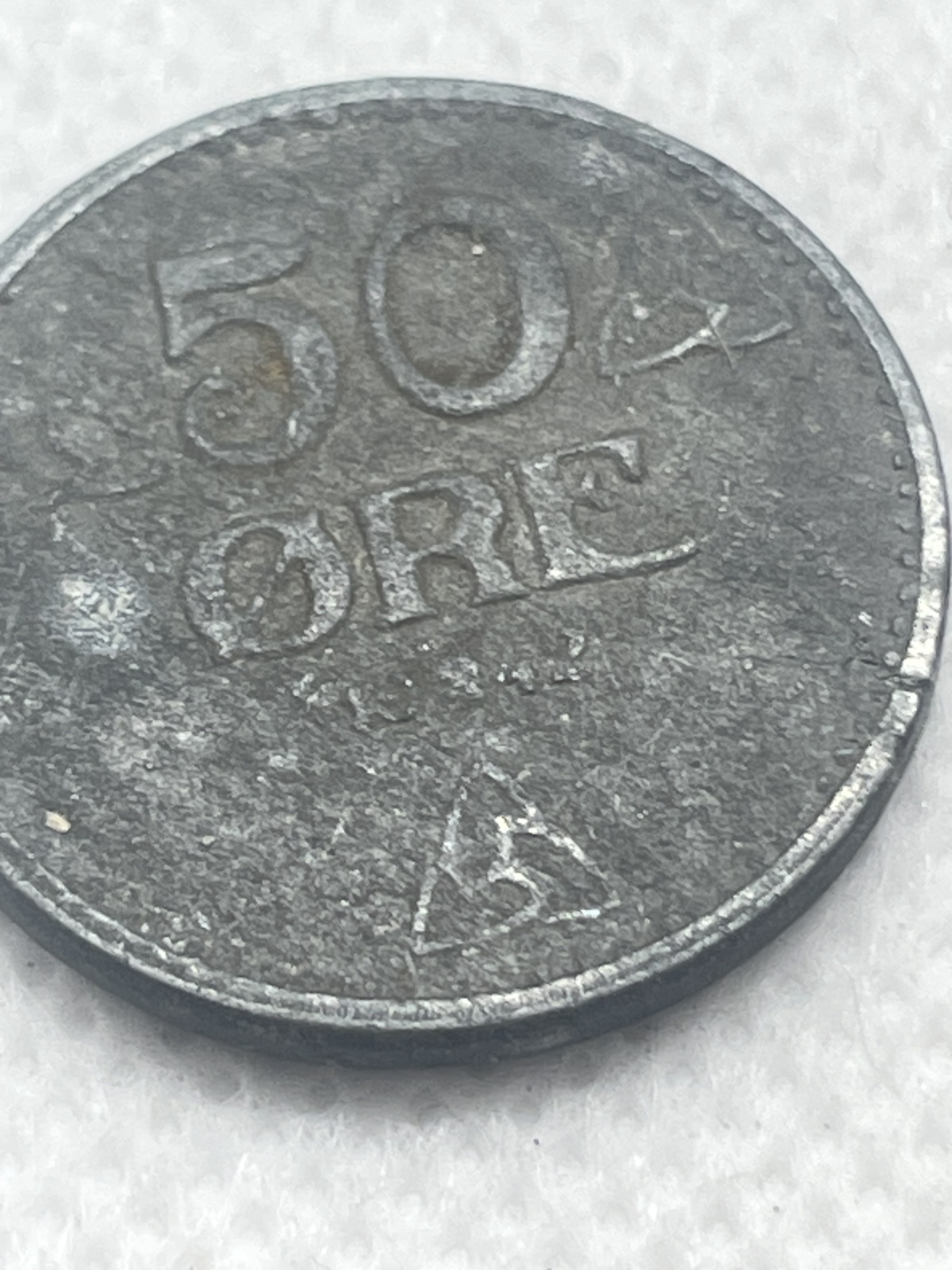 6 versch. alte Münzen 1921, 1942, 1955, 1963