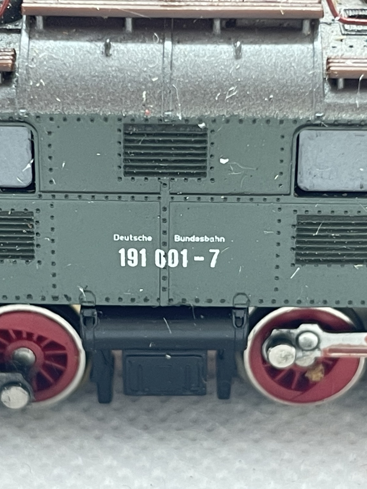 E-Lokomotive BR 191 001-7, Roco 02155A