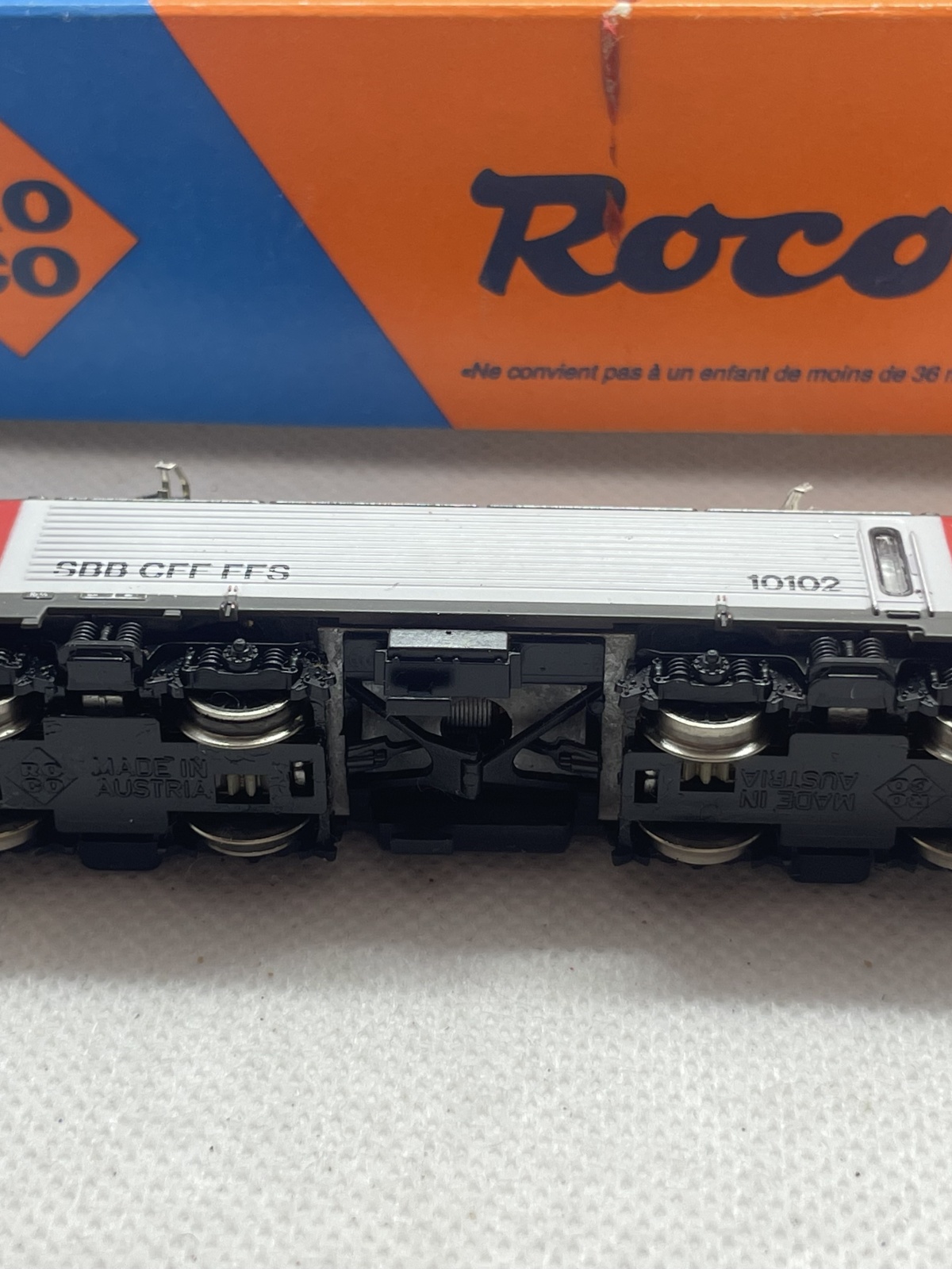 E-Lokomotive SBBCFF FFS 10102, Roco N 23251