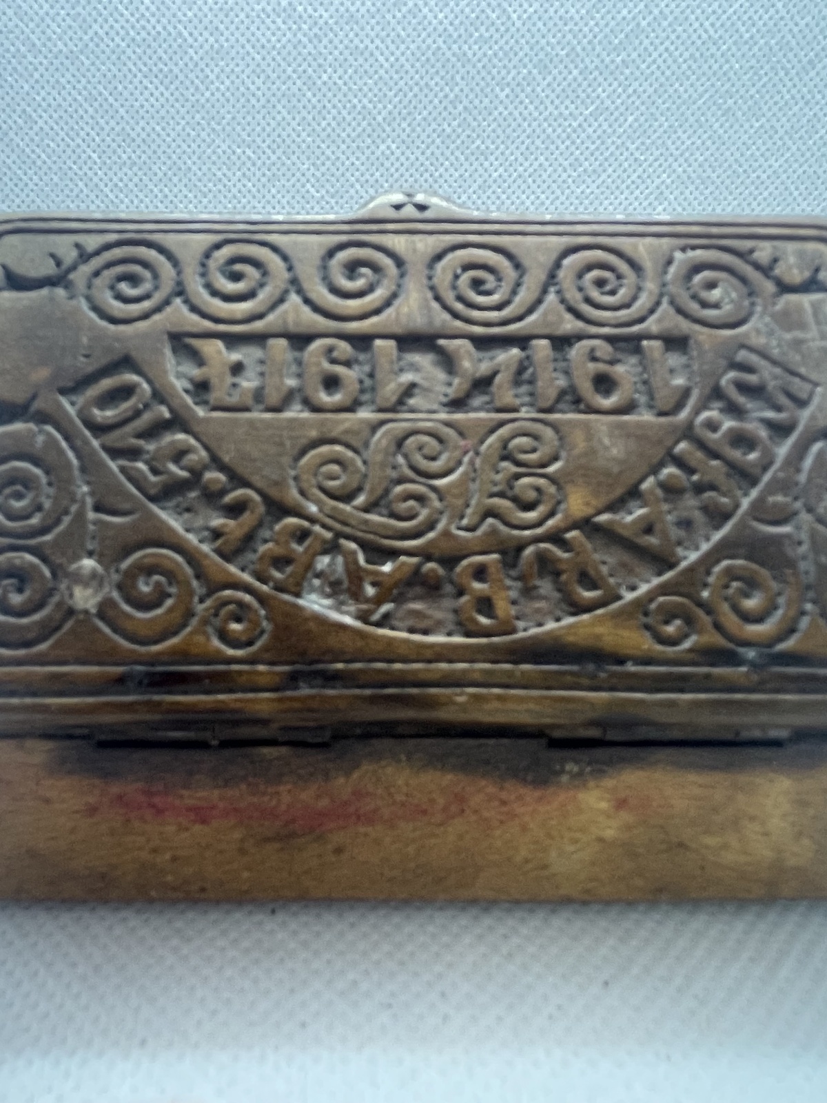 Tabakdose aus dem 1.Weltkrieg - Kgf.ARB.ARt.510 - 1914 1917