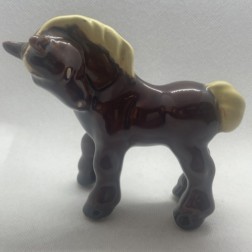 Seltene Mürztaler Keramik - Pferd groß