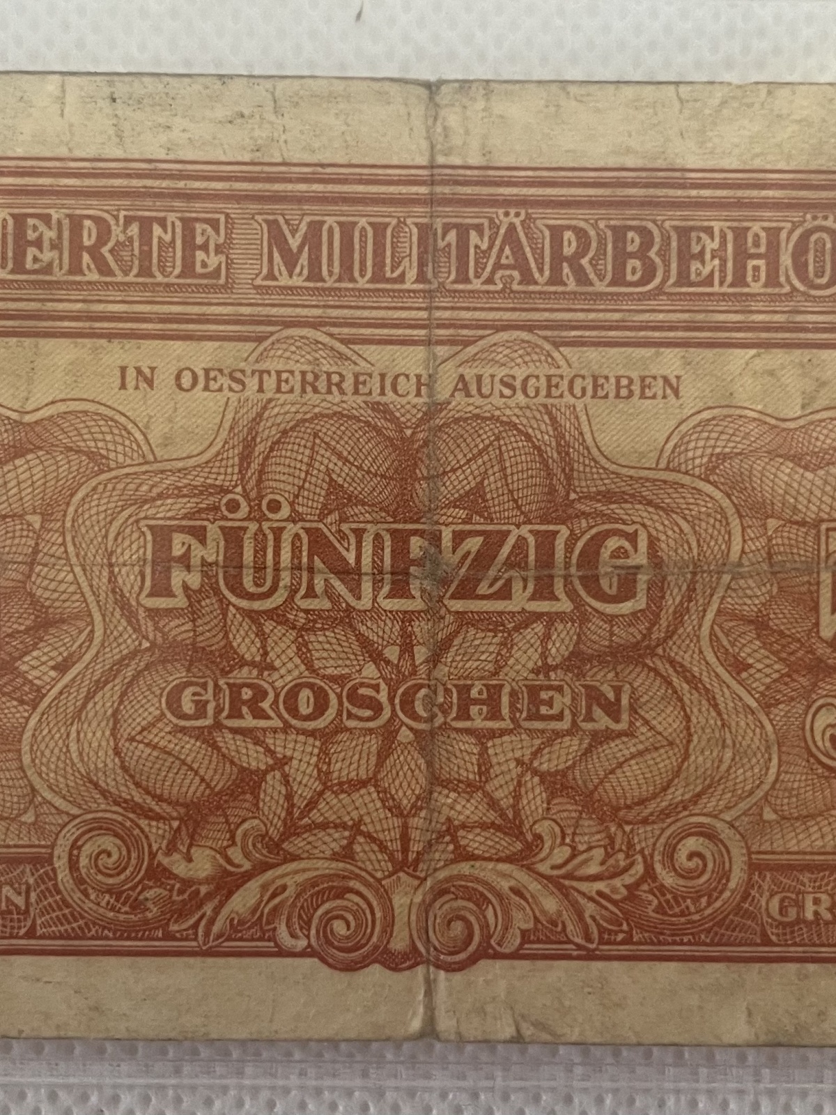 50 Groschen Serie 1944 Alliierte Militärbehörde