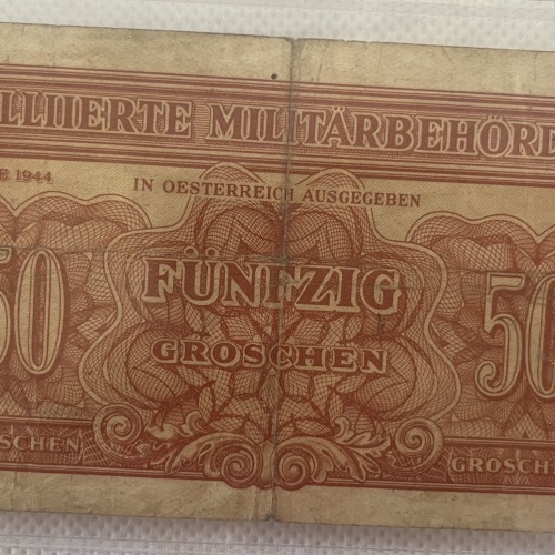 50 Groschen Serie 1944 Alliierte Militärbehörde