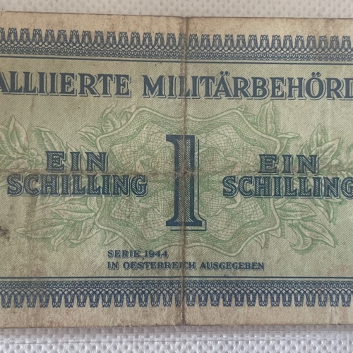 Ein Schilling Serie 1944 Alliierte Militärbehörde