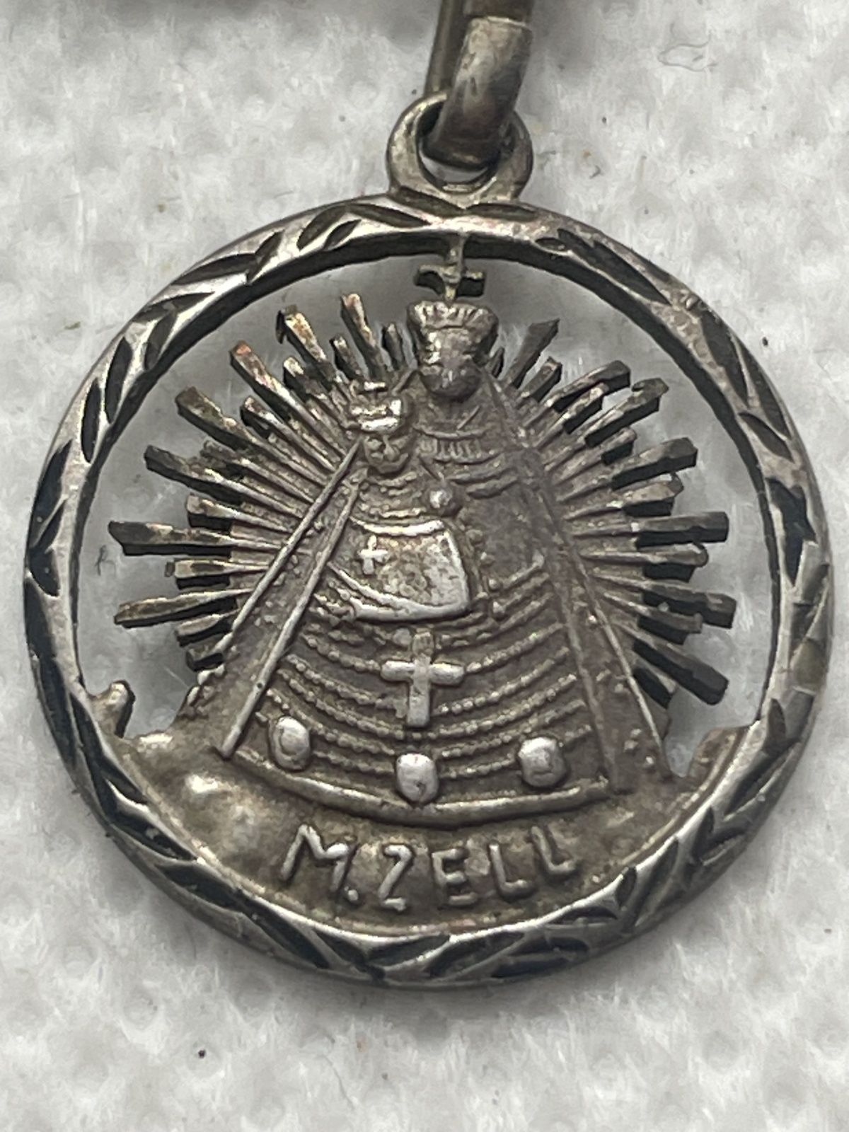 Antiker französischer Rosenkranz mit Zuhang 2.Hälfte 19.Jhdt.