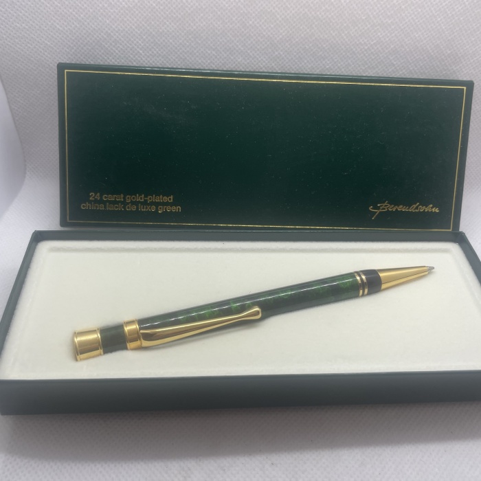 Berendsohn Kugelschreiber 24 carat gold-plated