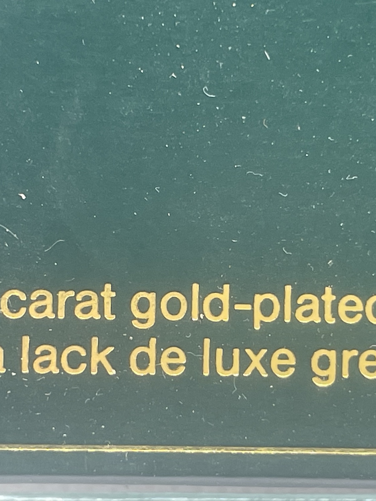 Berendsohn Kugelschreiber 24 carat gold-plated