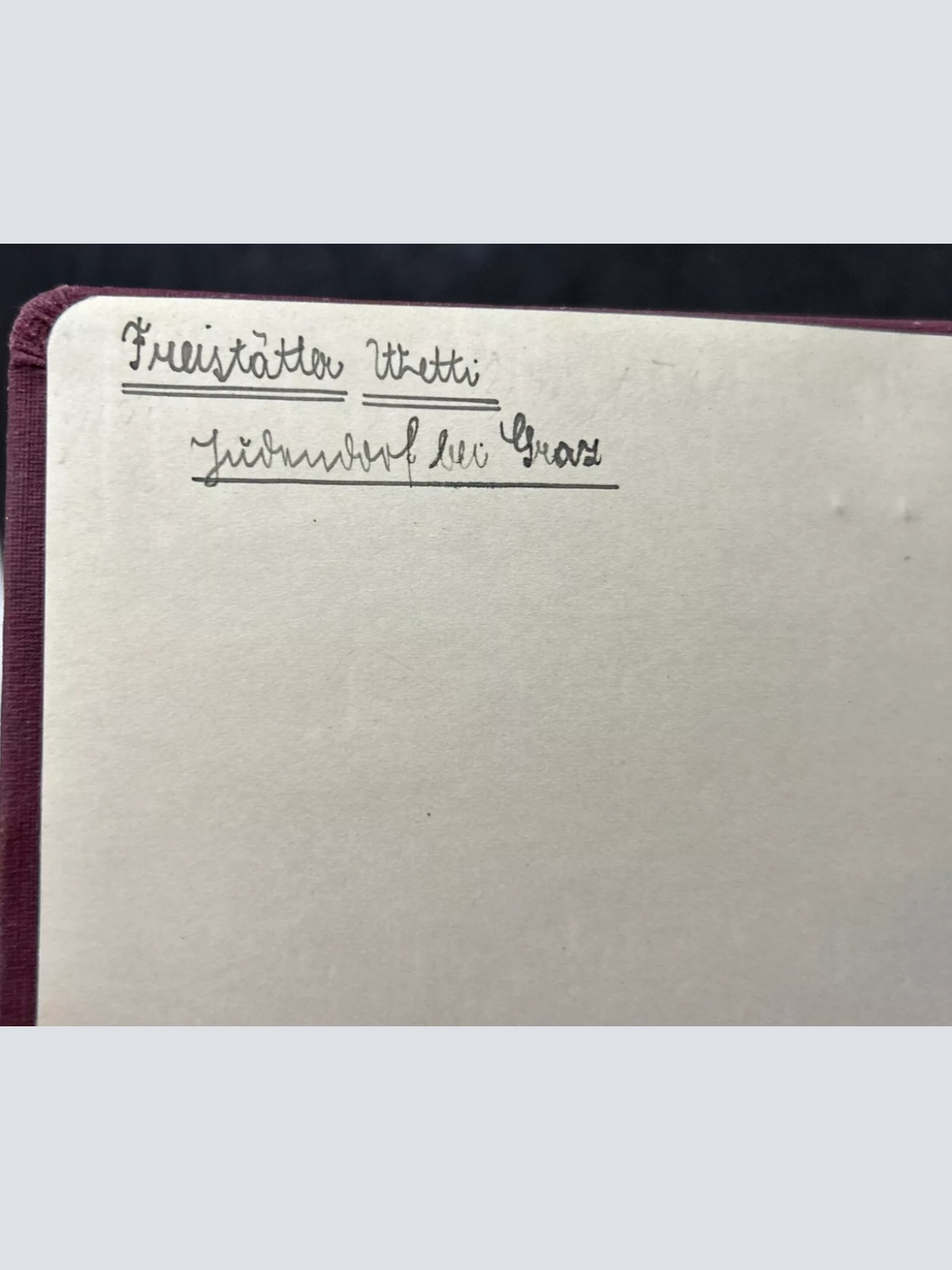 1930“ Persönliches Tagebuch der österreichischen Dichterin und Malerin mit Gedichten und Zeichnungen