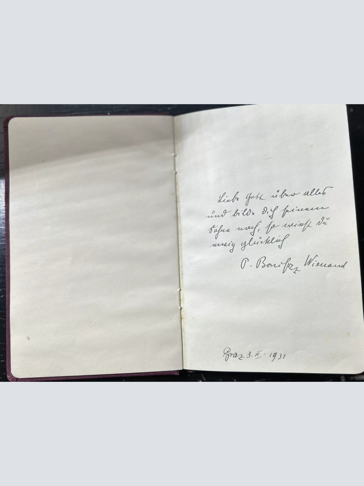 1930“ Persönliches Tagebuch der österreichischen Dichterin und Malerin mit Gedichten und Zeichnungen