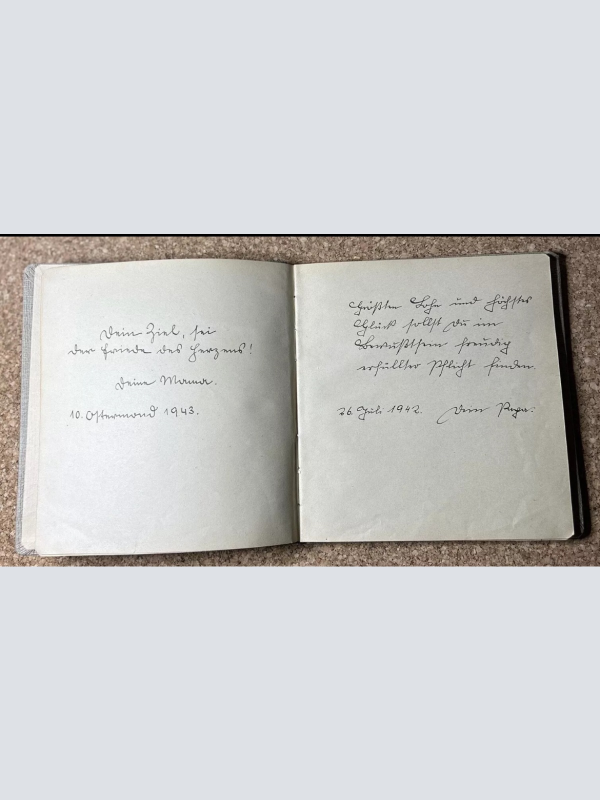 1940“ Persönliches Tagebuch einer österreichischen Dichterin und Malerin aus dem 2. Weltkrieg