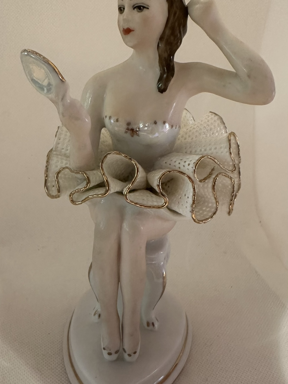 Ballerina Porzellanfigur Royal Dux Bohemia - Apulum