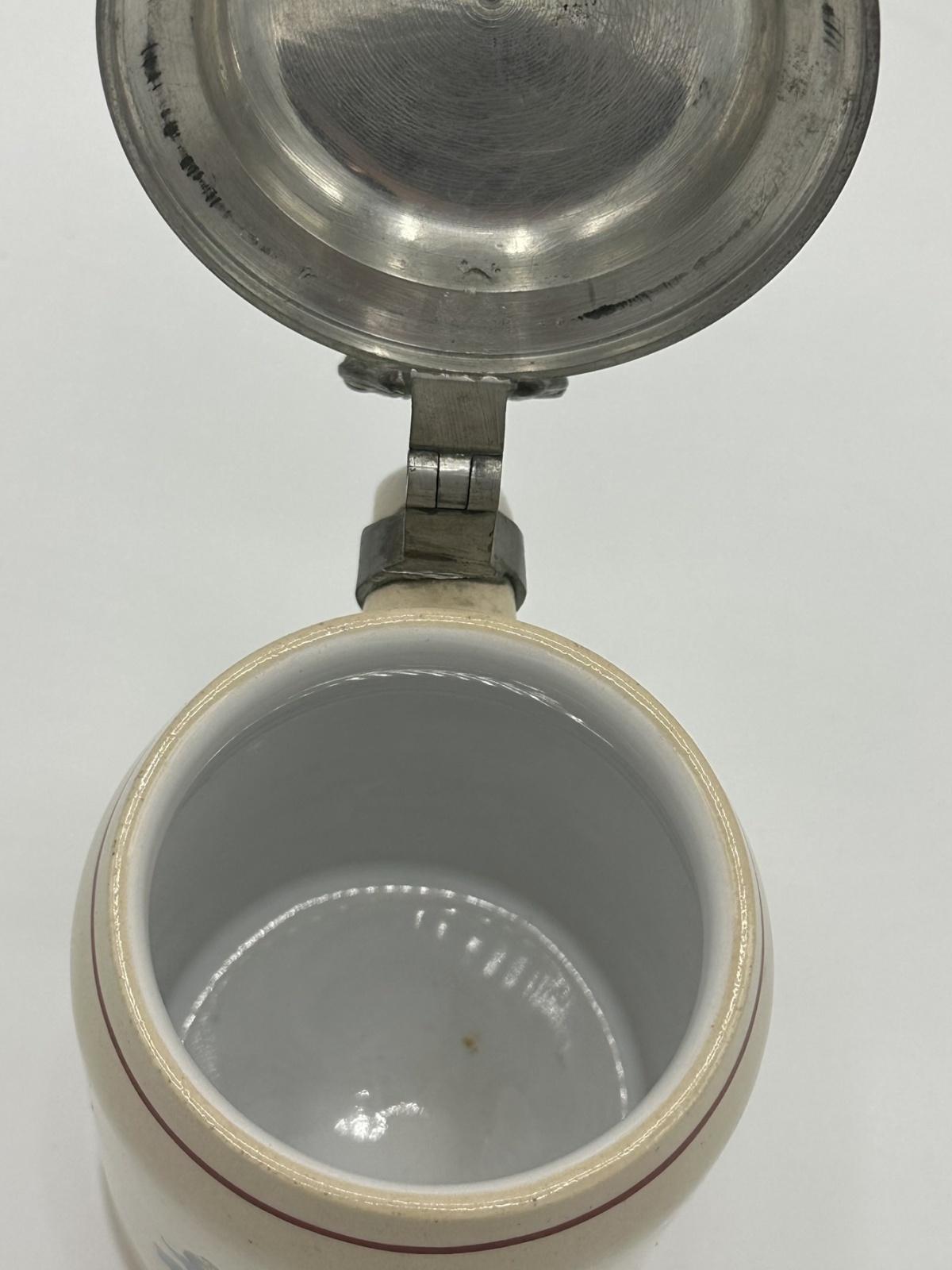 Wunderschöner Studentenkrug von 1908