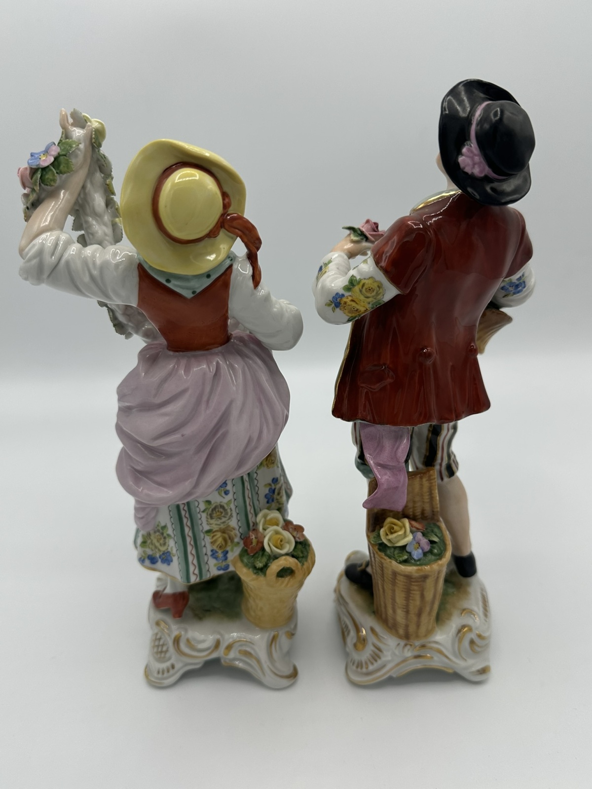 Rudolf Kämmer Figurenpaar "Allegorie des Sommers" 20.Jhdt.