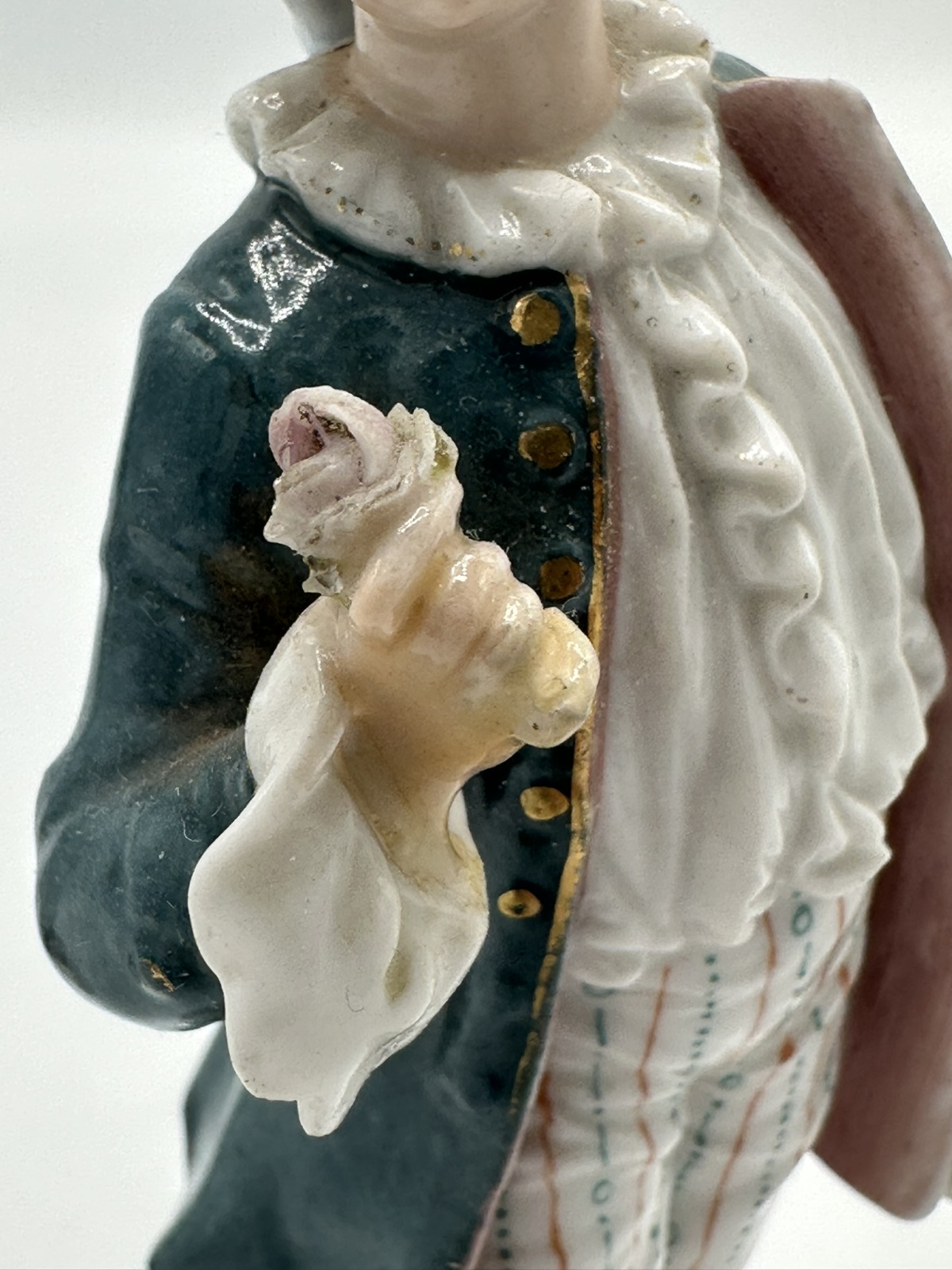 2 antike Porzellan-Figuren Rudolfstadt Volkstedt Triebner Türingen