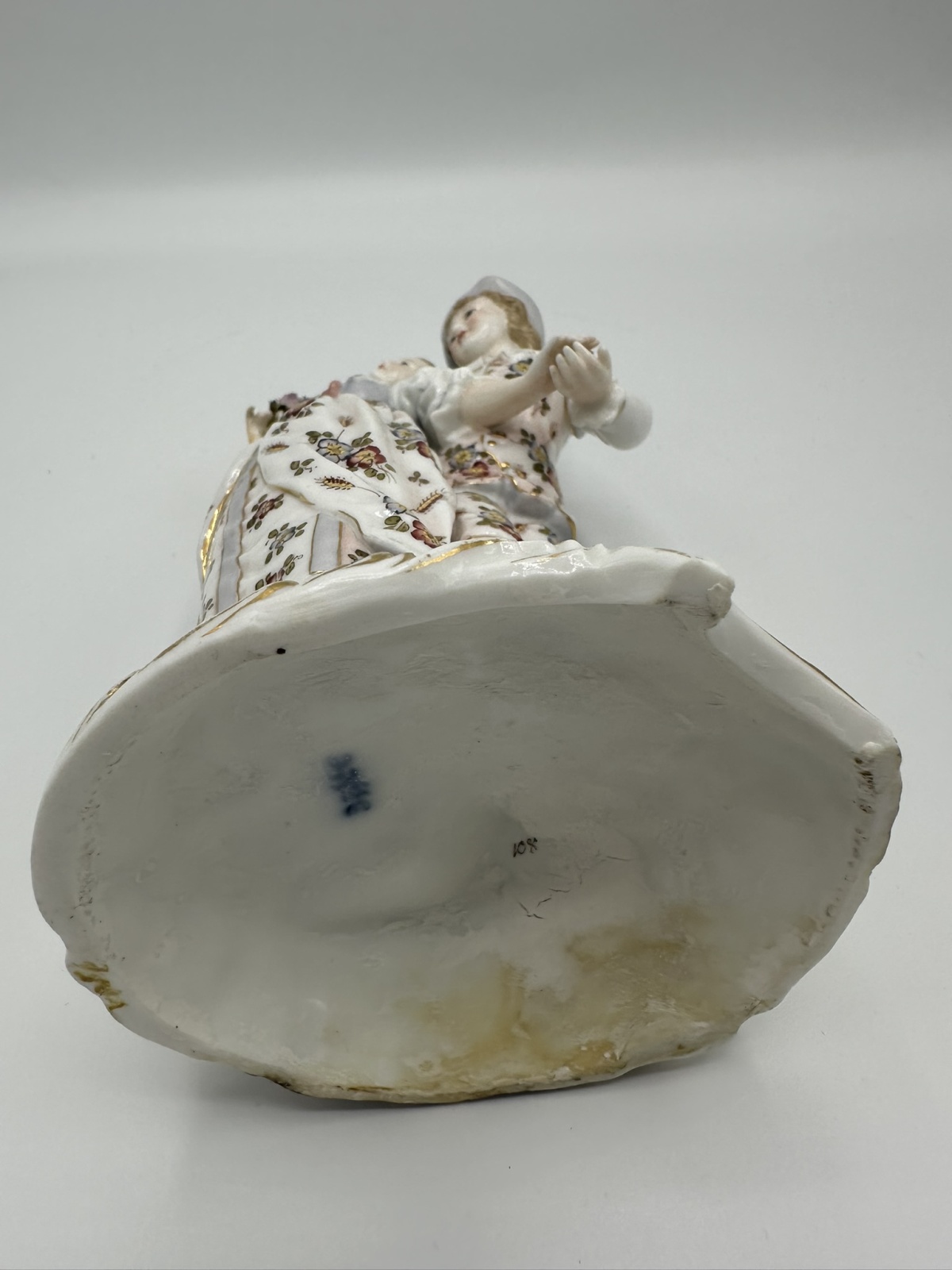 Antike Porzellan Figur tanzendes Pärchen Rudolstadt Volkstedt Eckert Thüringen