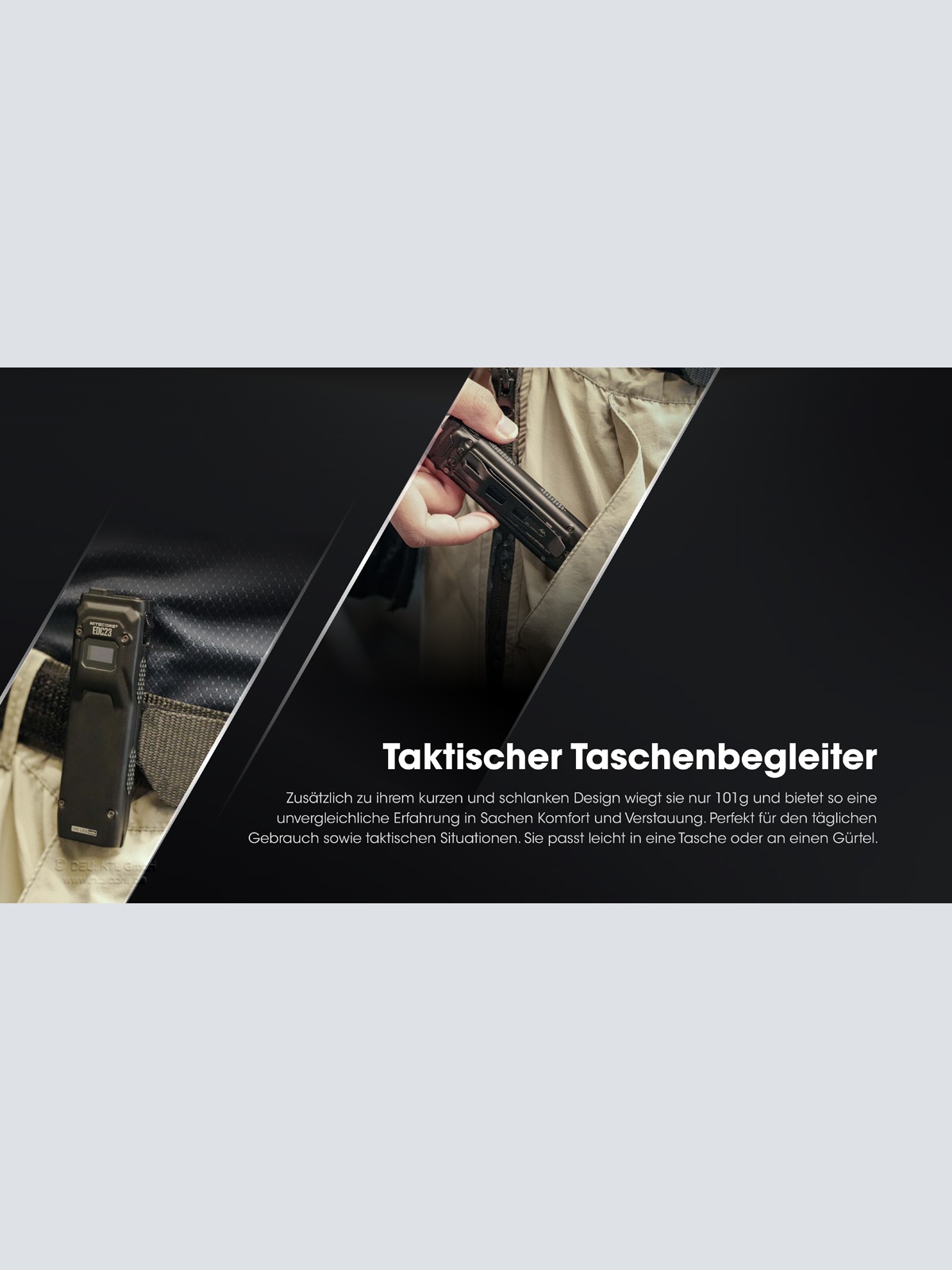 Taschenlampe Nitecore EDC 23 2500 Lumen