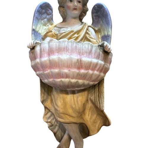 Jugendstil Weihwasser Engel 1910