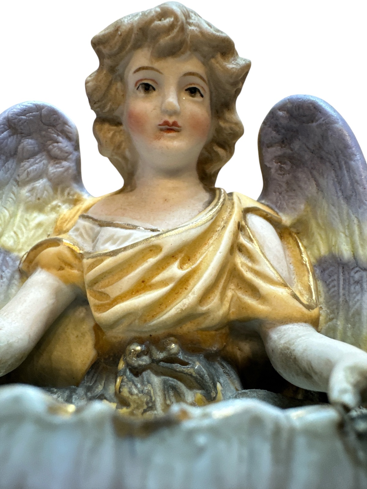 Jugendstil Weihwasser Engel 1910