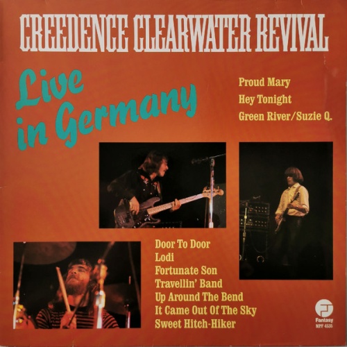 LP / Creedence Clearwater Revival ‎– Live In Germany