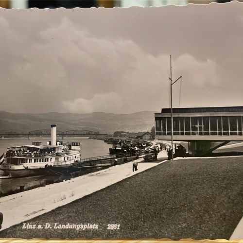 AK Linz Landungsplatz