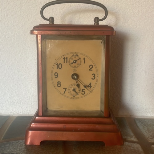 Antiker Reisewecker von Junghans