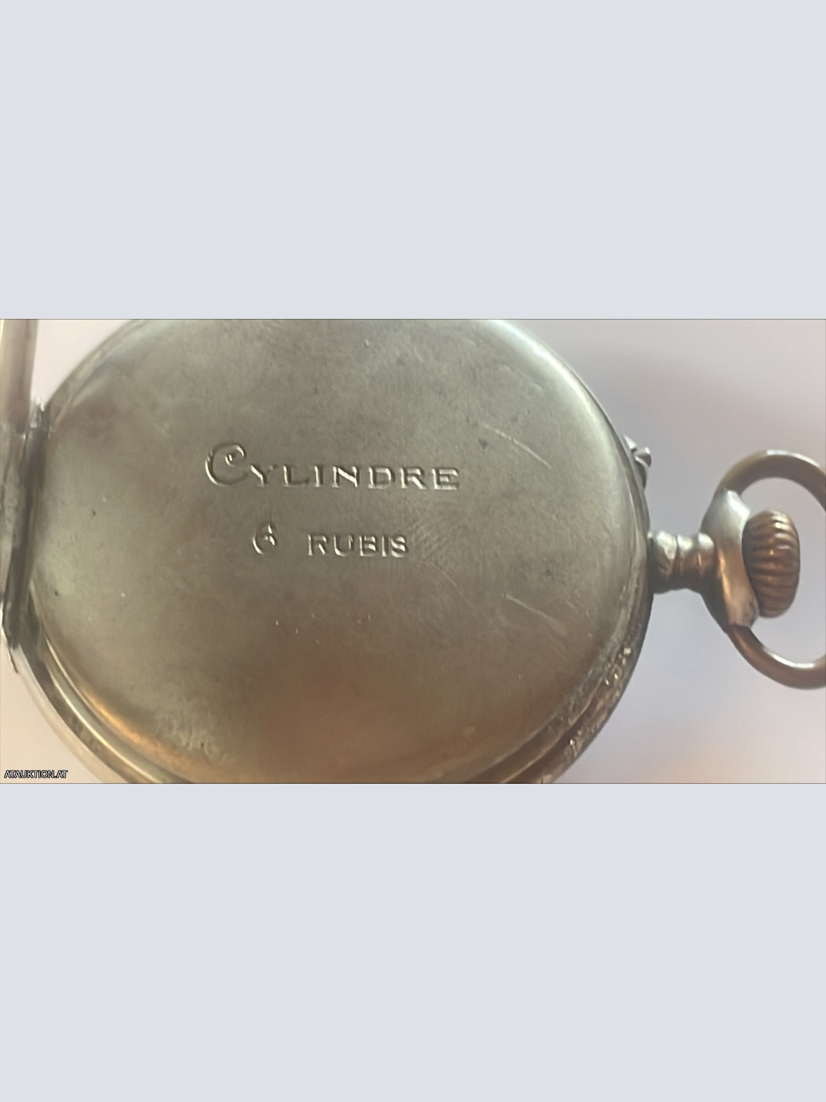 Antike Taschenuhr von Alpina 1911 mit Orginal Tasche - 800 Silber