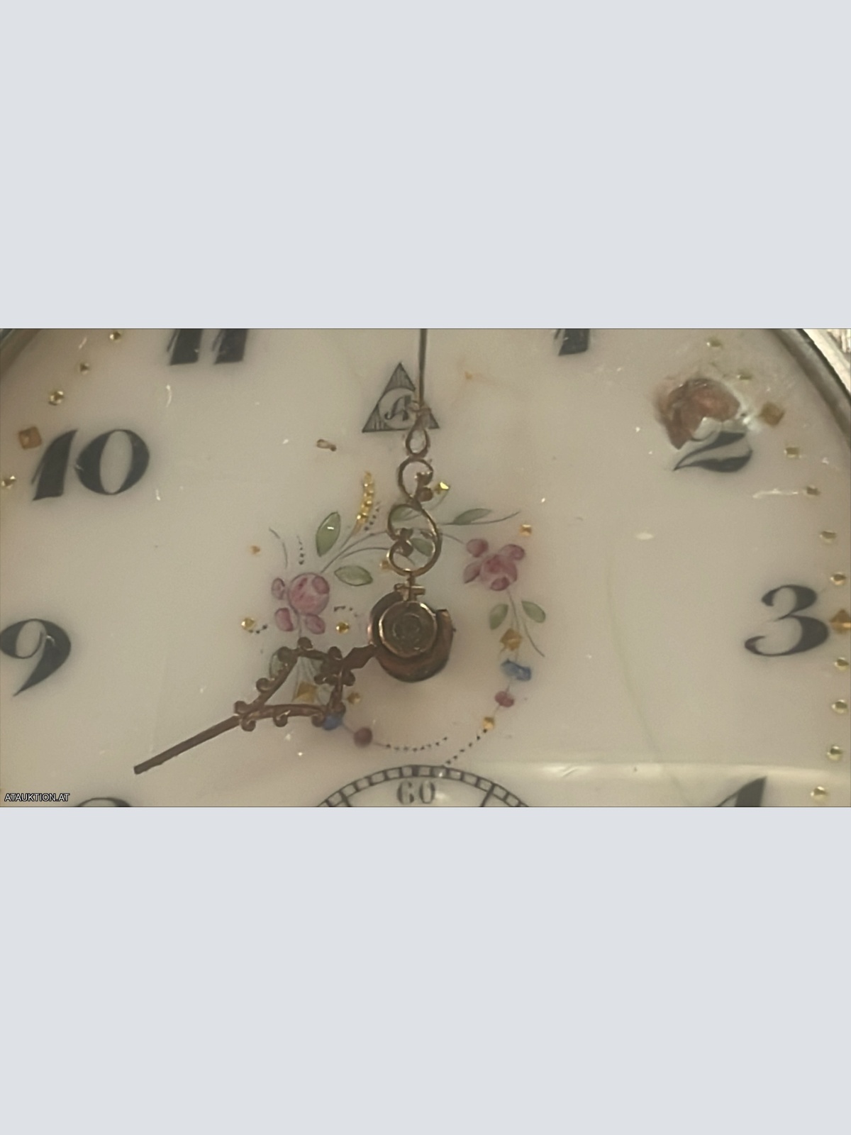 Antike Taschenuhr von Alpina 1911 mit Orginal Tasche - 800 Silber