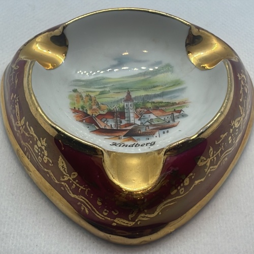 Porzellan-Aschenbecher Kindberg