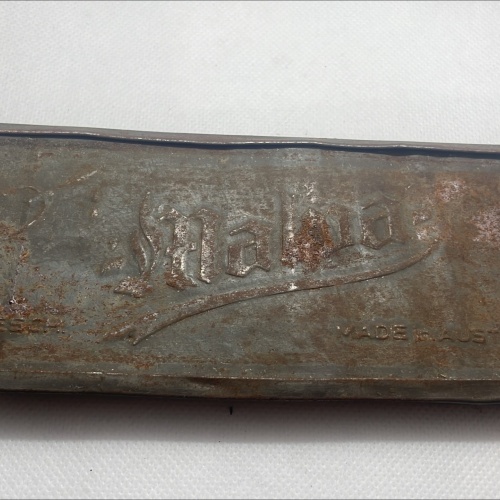 antiker Malkasten aus Blech