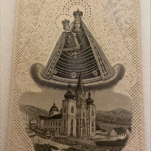 Antikes Andachtsbild Maria Zell 1903