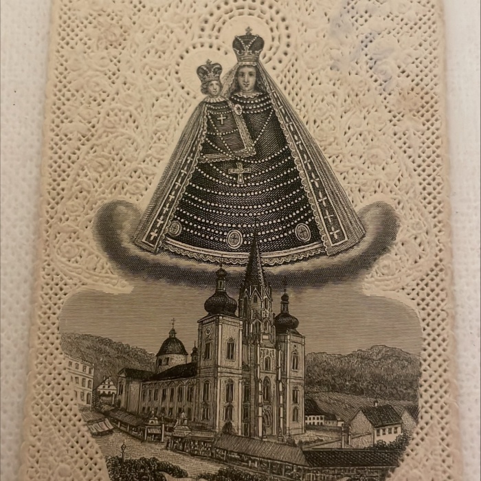 Antikes Andachtsbild Maria Zell 1903