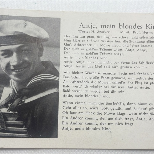 AK Liederkarte 1942