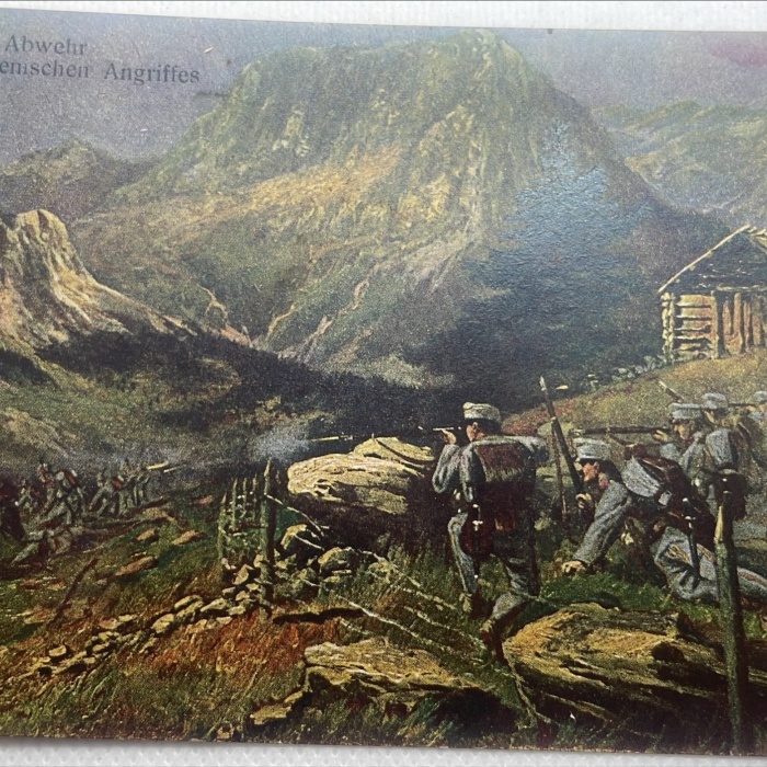 AK Abwehr eines ital. Angriffes