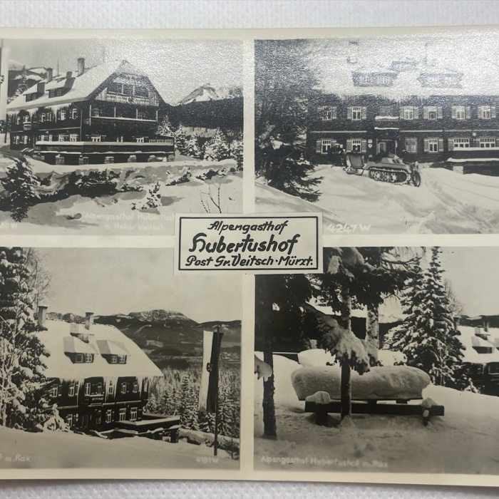 AK Alpengasthof Hubertushof Veitsch Stmk.