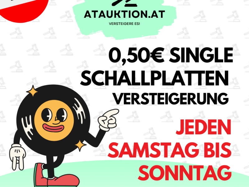 0,50€ Single Schallplatten