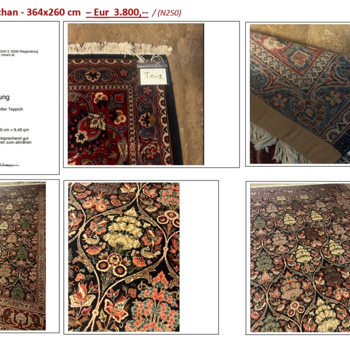 T102 - Keschan - 364x260 cm  / (N250)