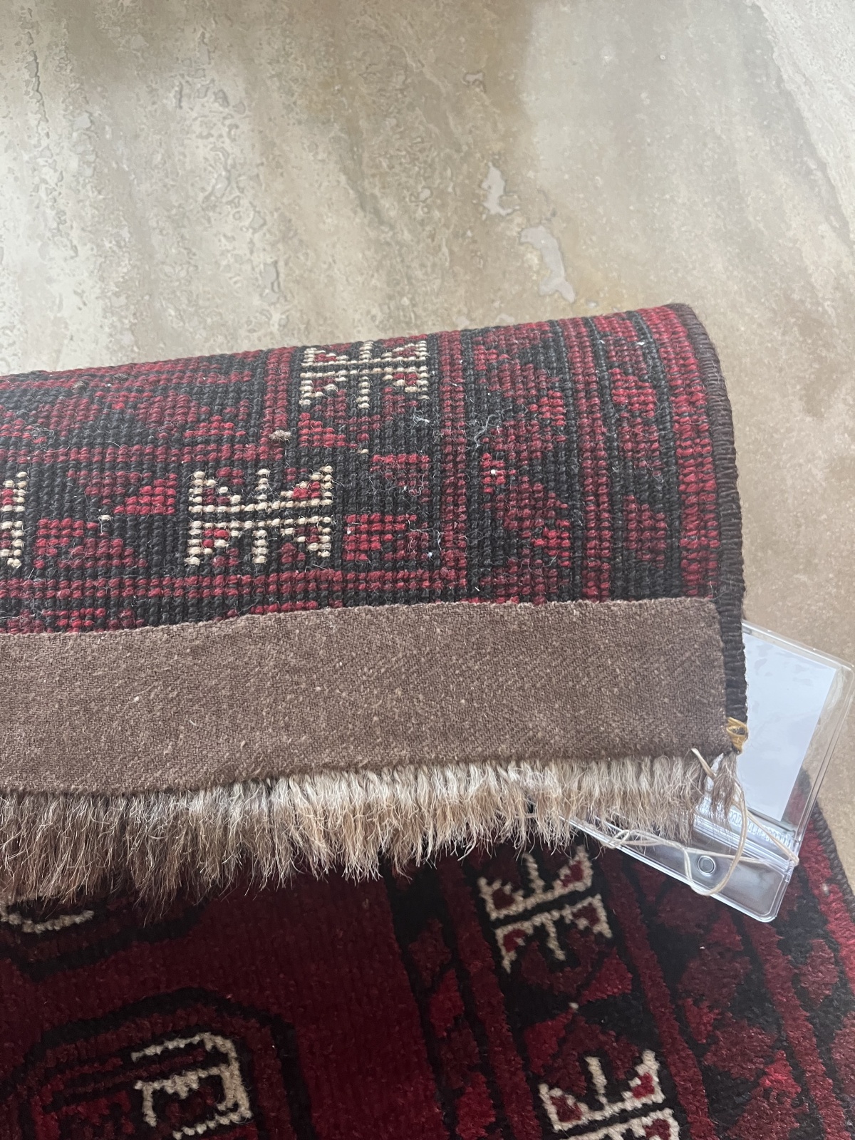 T110 - Afghan - 82x68 cm – Eur 180,-- / (N0)