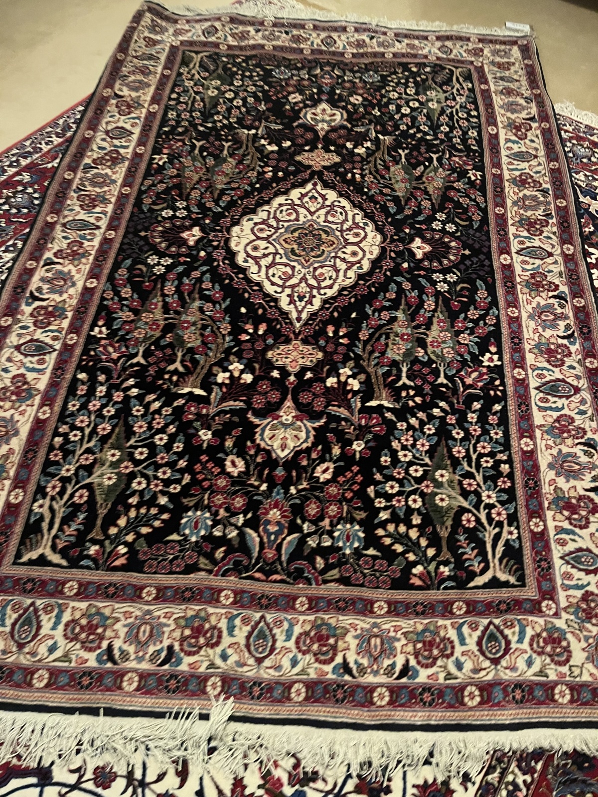 T113 - Sarugh - 143x219 cm  / (N200)