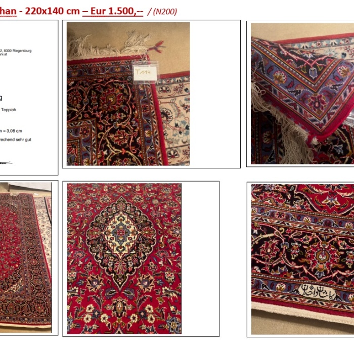 T114 - Keschan - 220x140 cm  / (N200)