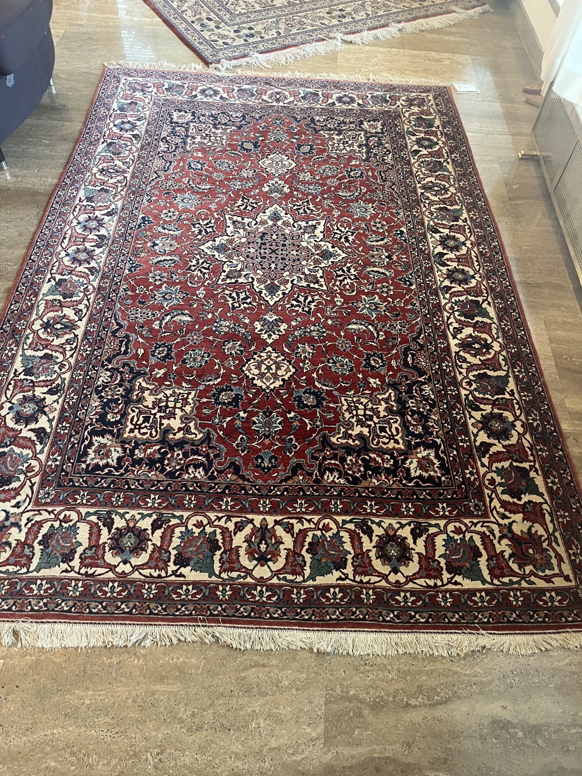 T4 - Isfahan - 216 x 146 cm / Kaufpreis ursprünglich Eur 14.286,-- / (N2000)