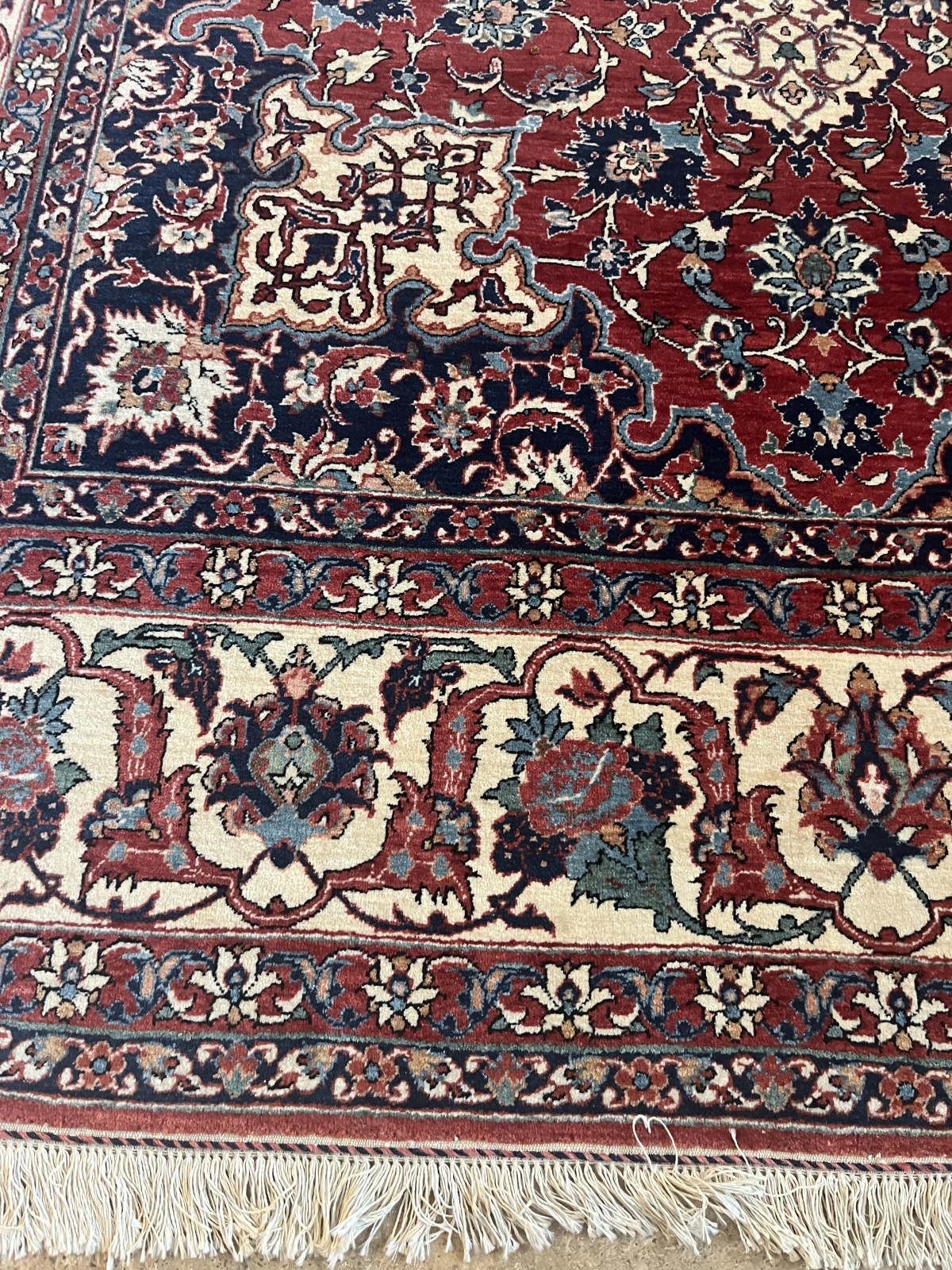 T4 - Isfahan - 216 x 146 cm / Kaufpreis ursprünglich Eur 14.286,-- / (N2000)