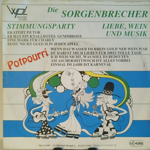 SINGLE / Die Sorgenbrecher – Stimmungs-Party-Hits