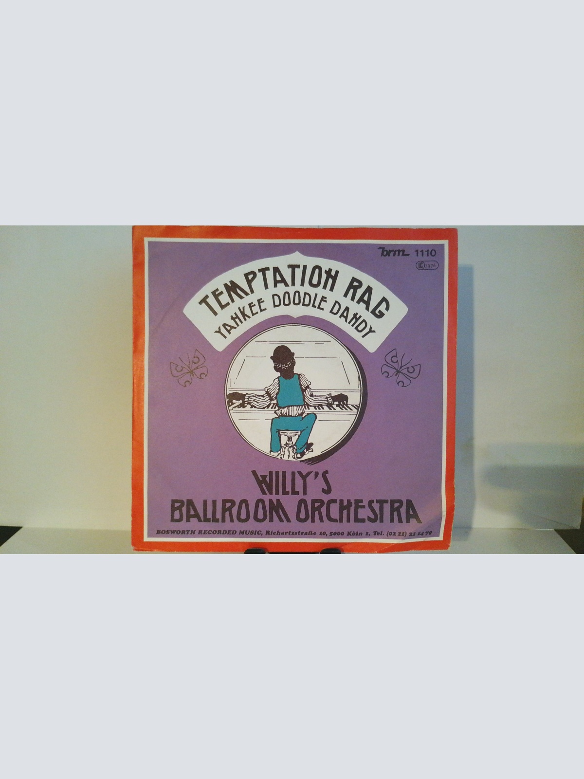 SINGLE / Willy's Ballroom Orchestra - Temptation Rag
