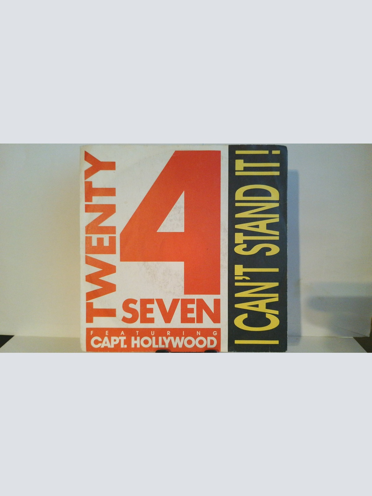 SINGLE / Twenty 4 Seven Featuring Capt. Hollywood* – I Can't Stand It!
