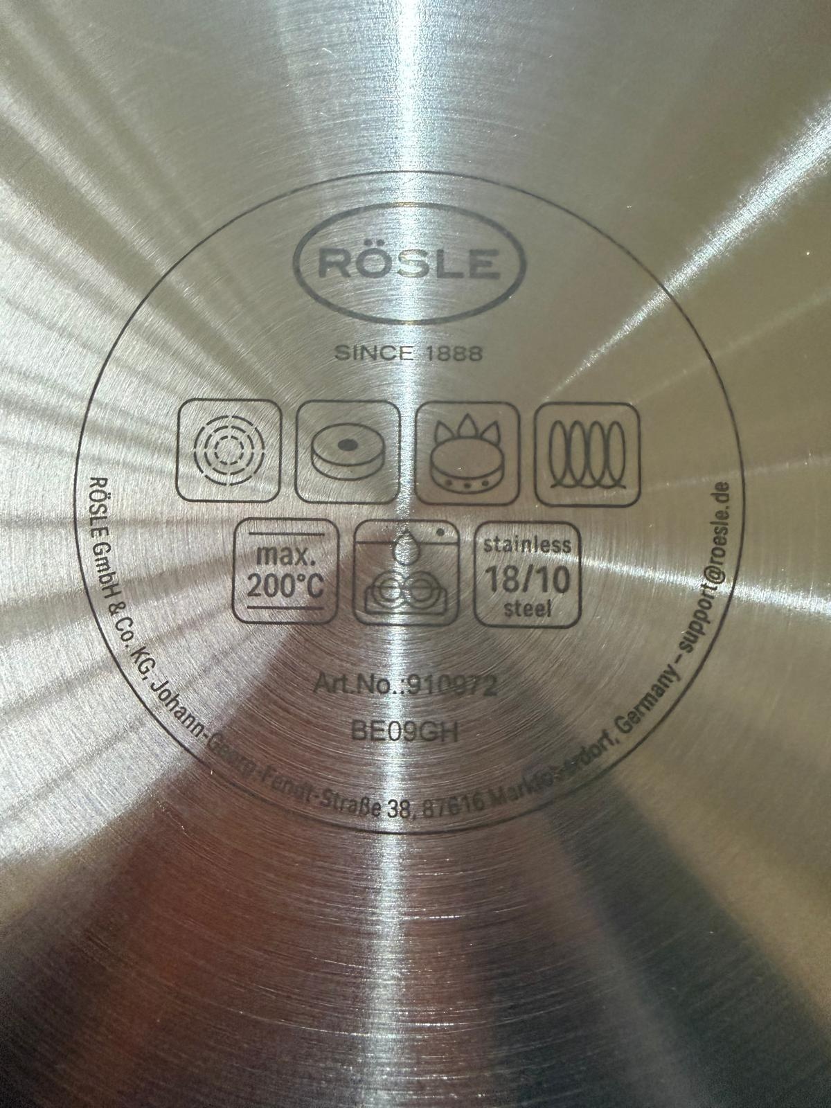 Bratpfanne aus Edelstahl