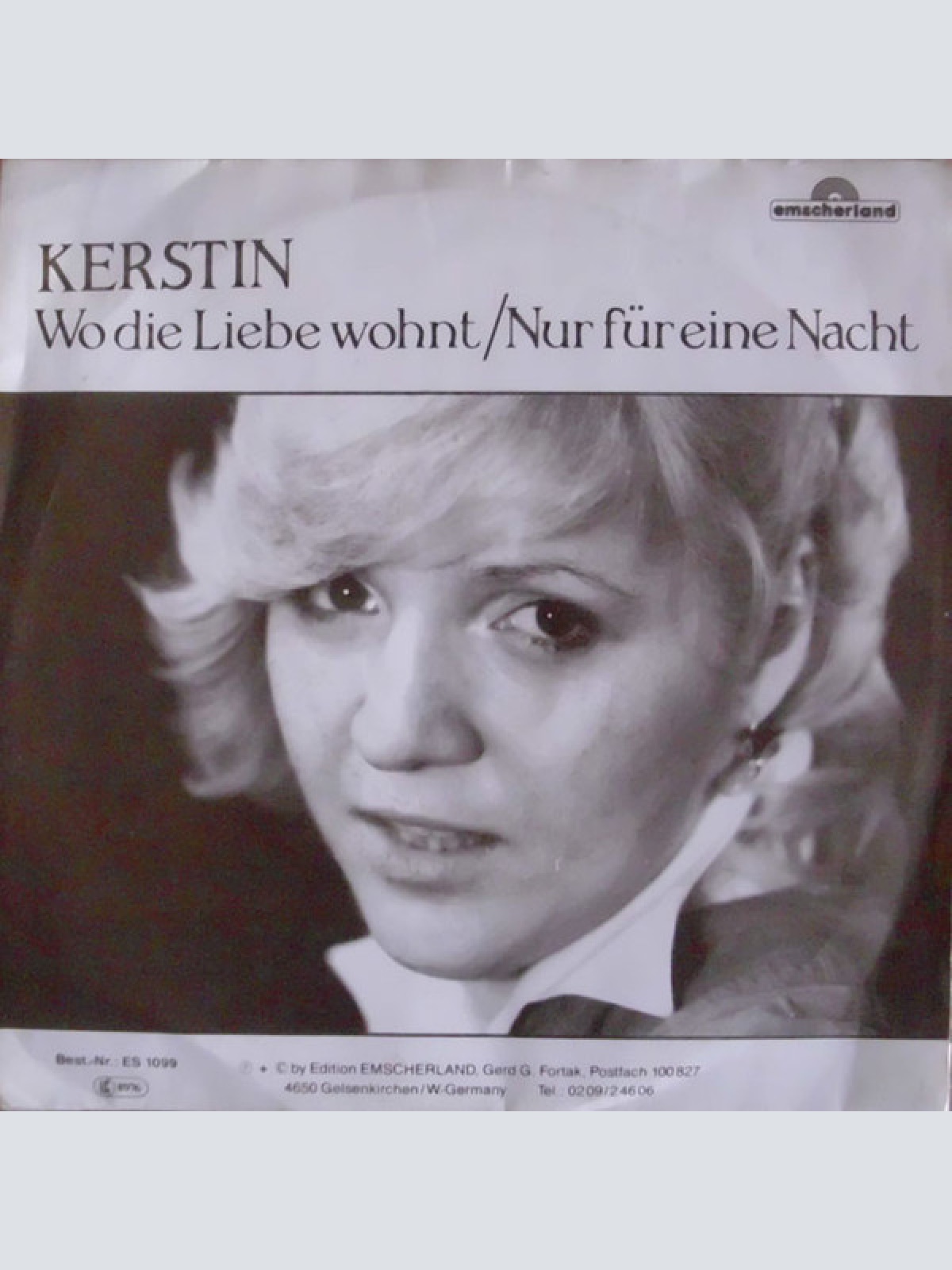 Vinyl / Kerstin (3) - Nur Für Eine Nacht