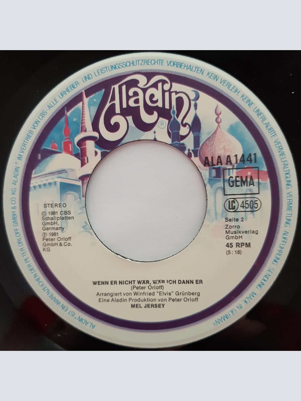 Vinyl / Mel Jersey - Warum Will Die Welt Nur Sieger Seh'n